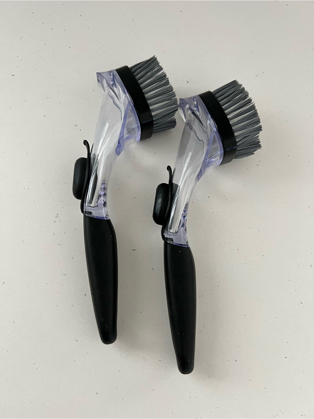 2-Pack Heavy Duty Kitchen Dish Scrub Brushes – Stiff Bristles – New NWOT